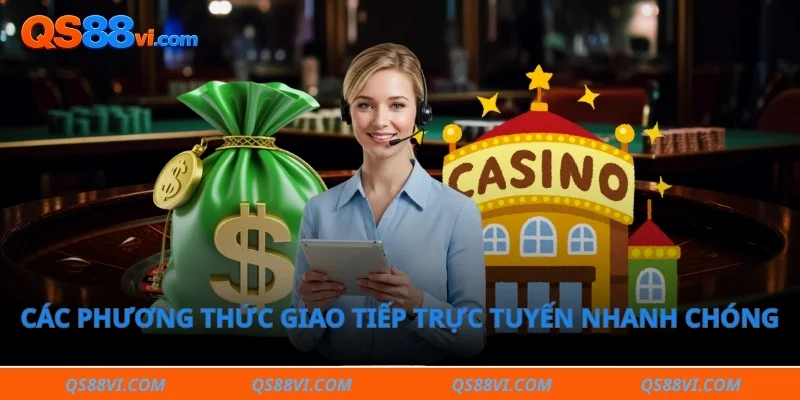 Các phương thức giao tiếp trực tuyến nhanh chóng