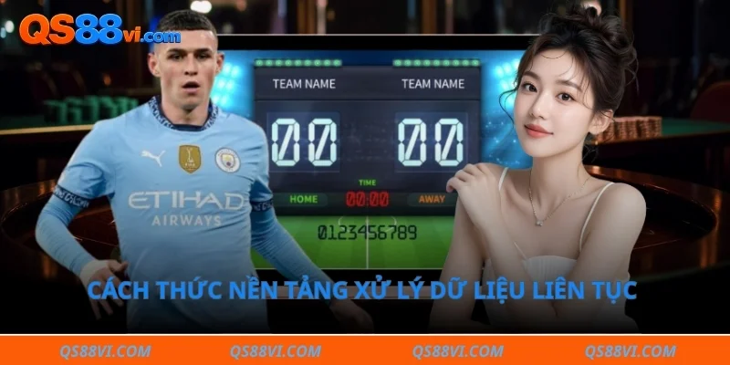 Cách thức nền tảng xử lý dữ liệu liên tục không gián đoạn 