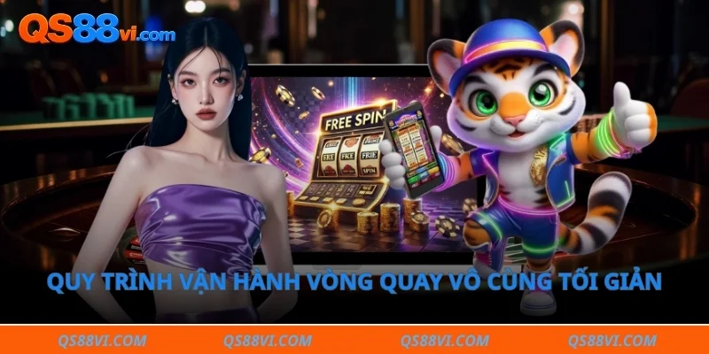 Quy trình vận hành vòng quay vô cùng tối giản